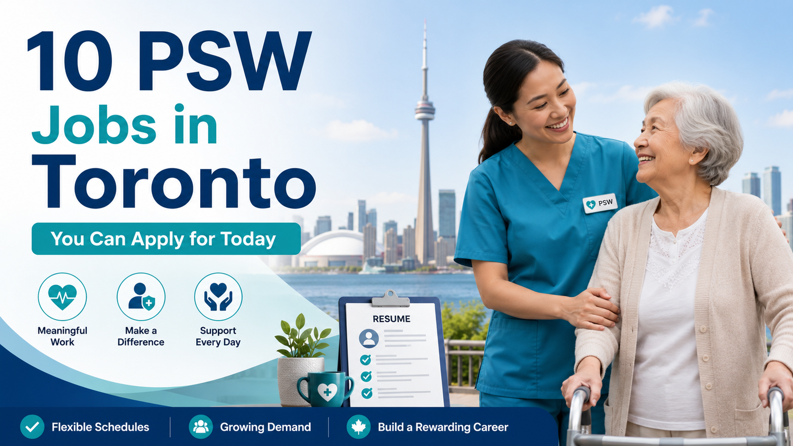 PSW Jobs in Toronto: 10 Urgent Openings You Can Apply for Today thumbnail